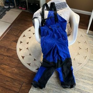 Northface men’s small snowpants, snow bibs old-school snow pants